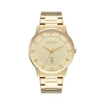 Relógio Dourado Masculino Technos Slim Gm10Yp/1D