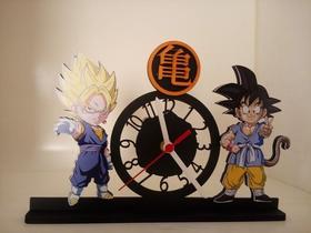 Relogio Dragon Ball Em Mdf, Relogio De Mesa