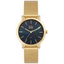 Relógio Dumont Masculino Traveller Dourado - DU2035MOZ/4A