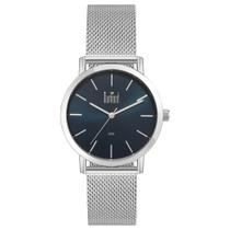 Relógio Dumont Masculino Traveller Prata - DU2035MOW/4A Relógio Dumont Masculino Traveller Prata - DU2035MOW/4A