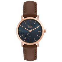 Relógio Dumont Masculino Traveller Rosé - DU2035MOU/5A Relógio Dumont Masculino Traveller Rosé - DU2035MOU/5A