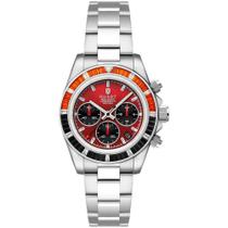 Relógio DUXOT Accelero Chronograph Rainbow Pearl Red DX-2064-AA Relógio DUXOT Accelero Chronograph Rainbow Pearl Red DX-2064-AA