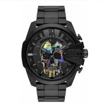 Relógio Dz4582 Mega Chief Skull Caveira 52mm
