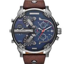 Relógio DZ7314 Diesel The Daddies Series 4 máquinas Caixa 57mm Grande Relógio DZ7314 Diesel The Daddies Series 4 máquinas Caixa 57mm Grande