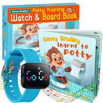 Relógio e Livro de Tabuleiro para Treino de Penico Benny Bradley Blue