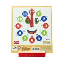 Relógio Educativo Aprender as Horas Brinquedo Pedagógico Madeira - Jottplay - 3 anos Relógio Educativo Aprender as Horas Brinquedo Pedagógico Madeira - Jottplay - 3 anos