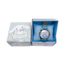 Relógio Eletrônico Infantil Kawaii Hello Kitty Cinnamoroll Kuromi My Melody Com Caixa De Presente
