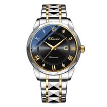 Relógio em aço inoxidável , moda de luxo, dial, impermeável luminoso