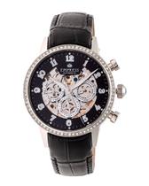 Relógio Empress Beatrice EMPEM2002 pulseira de couro preta/preta