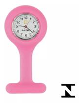 Relógio Enfermeiro De Bolso Lapela Em Silicone Varias Cores