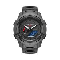 Relógio Esportivo Digital Masculino À Prova d'Água 50M NORTH EDGE Mars 3 Com Caixa De Fibra De Relógio Esportivo Digital Masculino À Prova d'Água 50M NORTH EDGE Mars 3 Com Caixa De Fibra De