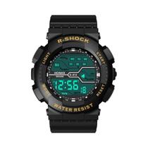 Relógio Esportivo Digital Masculino com Mostrador Grande (55mm) - Multifuncional