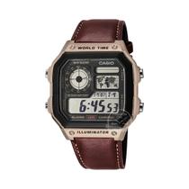 Relógio Esportivo Digital Militar De Luxo Masculino Com LED Casio AE-1200WHL-5A Relógio Esportivo Digital Militar De Luxo Masculino Com LED Casio AE-1200WHL-5A