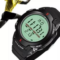 Relógio Esportivo Digital Wr 30m Prova D'água Militar Alarme