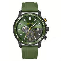 Relógio esportivo estilo casual pulseira de silicone resistente à água 3ATM