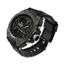 Relógio Esportivo Masculino À Prova D'água, Relógio De Pulso Militar Digital Com Display Duplo, LED,