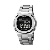 Relógio Esportivo Masculino À Prova D'Água SKMEI 2004, Relógio Digital Com Alarme, Data E