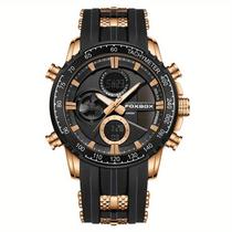 Relógio Esportivo Masculino com Dupla Exibição de Quartzo A prova Dagua Relógio Esportivo Masculino com Dupla Exibição de Quartzo A prova Dagua