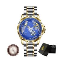 Relógio Esportivo Masculino De Luxo Em Aço Inoxidável Luminosa E À Prova d'Água GLENAW Casual Chic Relógio Esportivo Masculino De Luxo Em Aço Inoxidável Luminosa E À Prova d'Água GLENAW Casual Chic