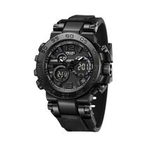 Relógio Esportivo Masculino SMAEL 8106 À Prova D'Água 50M, Analógico Digital Com Duplo Display, Luz Relógio Esportivo Masculino SMAEL 8106 À Prova D'Água 50M, Analógico Digital Com Duplo Display, Luz