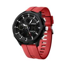 Relógio Esportivo Militar À Prova d'Água De 50M Para Homens, Relógio Digital De Pulso Com Duplo Relógio Esportivo Militar À Prova d'Água De 50M Para Homens, Relógio Digital De Pulso Com Duplo