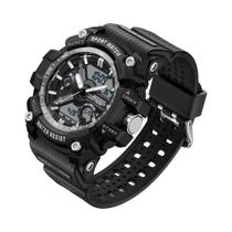 Relógio Esportivo Militar Masculino À Prova D'Água Quartz Analógico LED Digital Estilo G