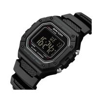 Relógio Esportivo Militar Masculino Sanda 2156 Mostrador Grande Led Digital Resistente À Água