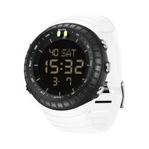 Relógio Esportivo Militar Masculino SANDA - À Prova D'Água com Display Digital LED
