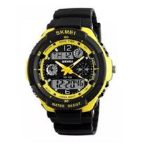 Relógio Esportivo Militar Masculino Skmei S-shock 0931 LED Digital Analógico À Prova D'Água Alarme Cronometro Quartz Junqiao