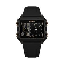 Relógio Esportivo Multifuncional À Prova D'Água LED Feminino SADNA 6273 Relógio Digital De Pulso