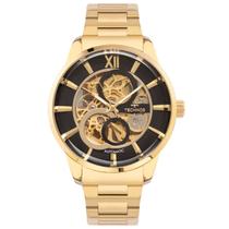 Relógio Esqueleto Dourado Technos Automático Aço G3265aq 1p Relógio Esqueleto Dourado Technos Automático Aço G3265aq 1p