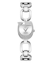 Relógio: estojo feminino G-Link prateado de 22 mm da GUESS