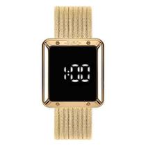 Relógio Euro Eubj3937aa/4f Quadrado Dourado EUBJ3937AA/4F