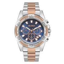 Relógio Euro Feminino Big Case Bicolor - EUJS25AH/4A