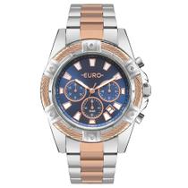 Relógio Euro Feminino Big Case Bicolor - EUJS25AH/4A