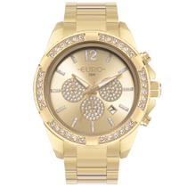 Relógio Euro Feminino Big Case Dourado - EUJP25AO/4D
