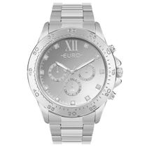 Relógio Euro Feminino Big Case Prata - EUVD34AG/4K