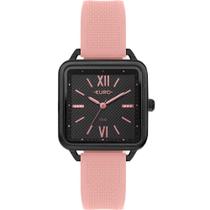 Relógio Euro Feminino Candy Colors Preto/Rosa - EU2036YRD/T4P Relógio Euro Feminino Candy Colors Preto/Rosa - EU2036YRD/T4P