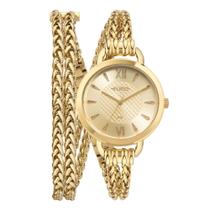 Relógio Euro Feminino Chains Dourado - EU2035YUT/4D Relógio Euro Feminino Chains Dourado - EU2035YUT/4D