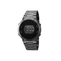 Relógio Euro Feminino Digital Prata Fosco Wr Eubj3279ae/4k