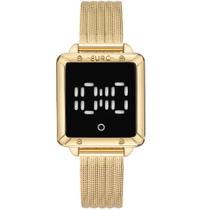 Relógio Euro Feminino Fashion Led Dourado EUMD2404AD/4D Relógio Euro Feminino Fashion Led Dourado EUMD2404AD/4D