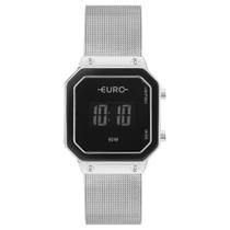 Relógio Euro Feminino Ff Glam Prata - EUJ8583AB/4K Relógio Euro Feminino Ff Glam Prata - EUJ8583AB/4K