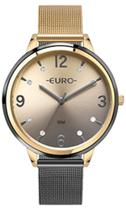 Relógio Euro Feminino Glitz Bicolor Relógio Euro Feminino Glitz Bicolor