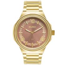 Relógio Euro Feminino Glitz Dourado - EU2039IP/4J