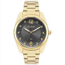 Relógio Euro Feminino Glitz Fashion Dourado Eu2033Bg/4C