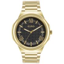 Relógio Euro Feminino Glitz Fashion Dourado Eu2036Ytd/4P