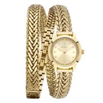 Relógio Euro Feminino Mini Lux Dourado - EU2035ZBE/5D Relógio Euro Feminino Mini Lux Dourado - EU2035ZBE/5D
