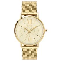 Relógio Euro Feminino Multiglow Dourado - EU6P29AHTS/4D