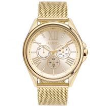 Relógio Euro Feminino Multiglow Dourado - EU6P29AIH/4D
