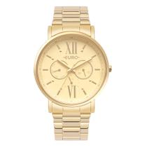 Relógio Euro Feminino Multiglow Dourado - EU6P29AIT/4D